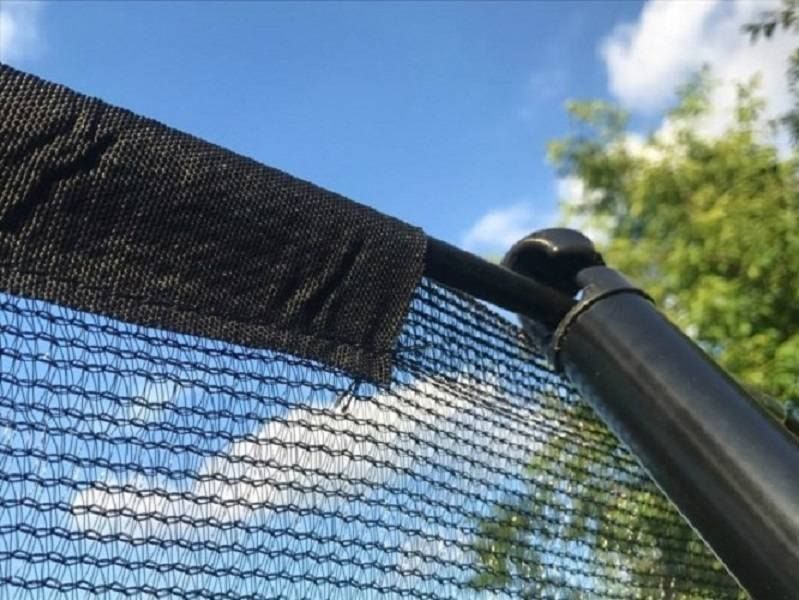 Emaga Trampolina Ogrodowa Jumpi 487cm/16FT Maxy Comfort Plus Czerwona zdjęcie 3