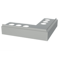 Narożnik zewnętrzny PRIAMY / FLEXI Szary RAL 7035