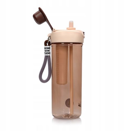 Butelka na wodę z sitkiem słomką bidon BPA free Majestic Sport 950 ml na Arena.pl