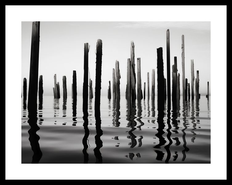 Plakat 40x30cm Refleksje Nad Wodą zdjęcie 3