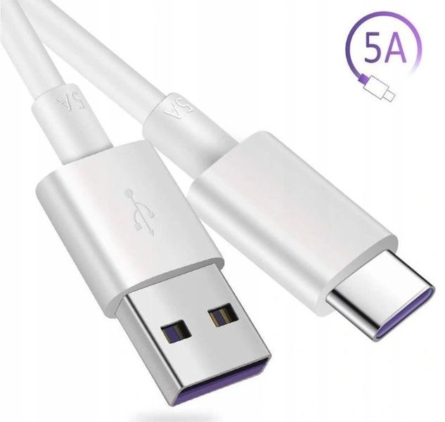 Oryginalny kabel Huawei AP71 4072007 USB-C 1M Biały zdjęcie 2