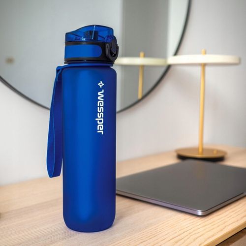Butelka filtrująca Wessper 1L motywacyjna ustnik + filtr | Bidon na na Arena.pl