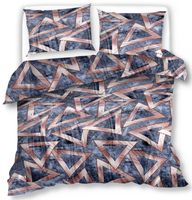 Pościel Satynowa 160X200 Trójkąty 18348