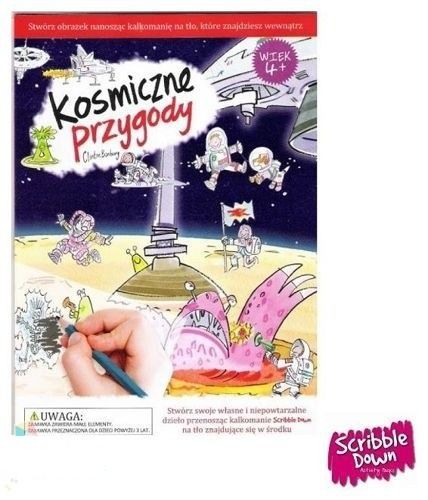 Scribble Down kalkomania Kosmiczne Przygody na Arena.pl