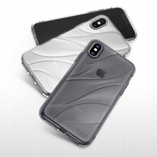 ETUI TPU POKROWIEC RINGKE FLOW IPHONE X + SZKŁO na Arena.pl