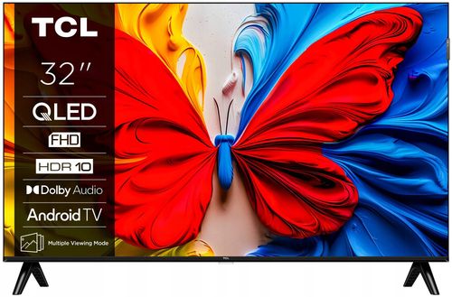Telewizor TCL 32S5K 32" QLED Full HD Android TV DVB-T2 na Arena.pl