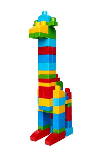 MEGA BLOKS Duża torba 80 elementów Niebieska na Arena.pl
