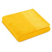 Ręcznik bawełniany BELLIS 70x130 żółty AmeliaHome