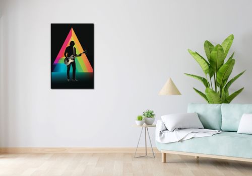 Plakat 56,6x86,4cm Pryzmat przez Gitarę na Arena.pl