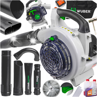 Dmuchawa spalinowa Wuber 750 W, pojemność worka 50 l, waga 4,4 kg