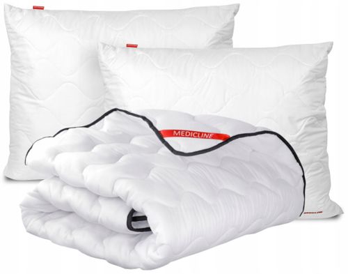 KOMPLET KOŁDRA CAŁOROCZNA 160x200 2xPODUSZKA 70x80 na Arena.pl