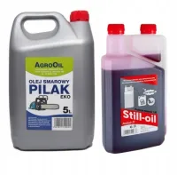 OLEJ SMAROWANIA ŁAŃCUCHA PROWADNICY PIŁY 5L OLEJ DO MIESZANKI PALIWA
