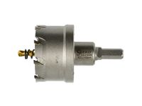 Otwornica GEKO 53 mm WIDIA do metalu TCT z wiertłem tytanowym koronka