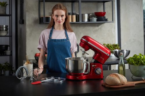 Robot kuchenny mikser planetarny z misą wielofunkcyjny 3000W 6,2l LOVIO na Arena.pl