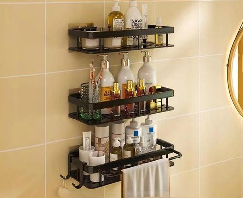 Półka Łazienkowa Wisząca pod Prysznic 2 szt. na Arena.pl