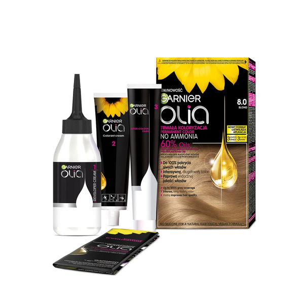 GARNIER Olia Farba do włosów nr 8.0 Blond zdjęcie 2