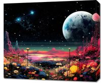 Obraz 70x60cm Inny Świat