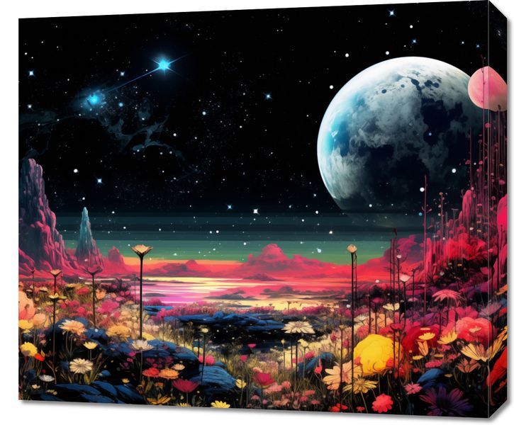 Obraz 70x60cm Inny Świat zdjęcie 1