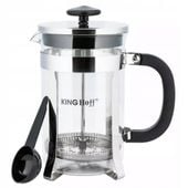 Szklany ZAPARZACZ TŁOKOWY do HERBATY Ziół KAWY French Press 350ml 4836