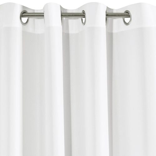 Zasłona na przelotkach jednokolorowa matowa RITA 140X175 biała na Arena.pl