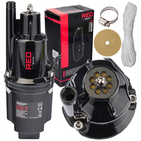 POMPA Głębinowa MEMBRANOWA Górnossąca Do Wody Studni 1080l/h RTPDW0070 zdjęcie 1