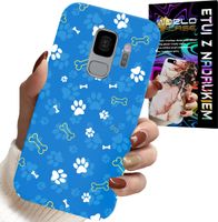 ETUI DO SAMSUNG GALAXY S9 - ŁAPKI KOŚCI PIES PATROL WZORY DLA DZIECI