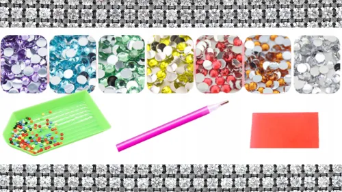 HAFT DIAMENTOWY MALOWANIE DIAMENTAMI MOZAIKA 5D na Arena.pl