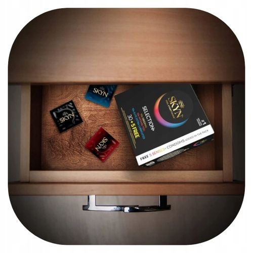 SKYN Prezerwatywy SELECTION SENSES mix Intense Feel Original Elite 35 szt. na Arena.pl