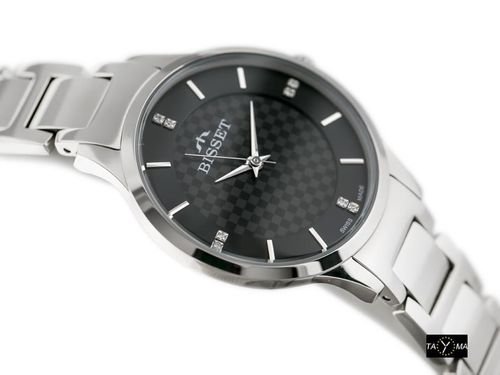 BISSET BSBE45 - silver/black (zb551b) na Arena.pl