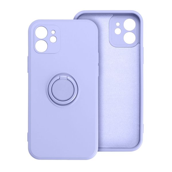Futerał SILICONE RING do IPHONE 17 Pro Max fioletowy zdjęcie 1