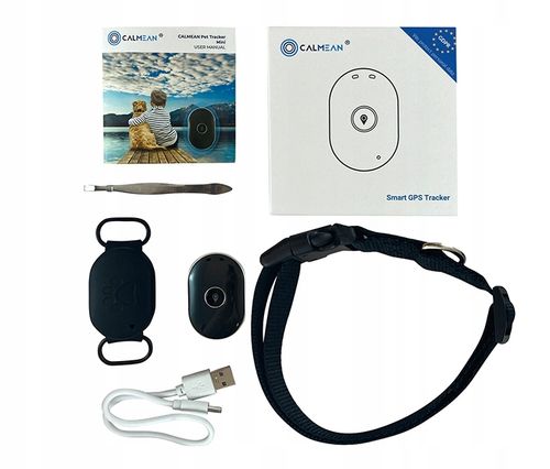 Lokalizator GPS dla psa CALMEAN + obroża L/XL na Arena.pl