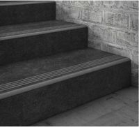 Grafitowe płytki na schody 100x30 ANTYPOŚLIZGOWE