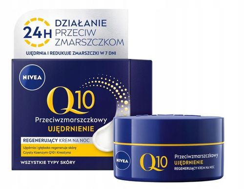 NIVEA Q10 Krem przeciwzmarszczkowy dzień noc SPF15 50ml x2 + Pod oczy 15ml na Arena.pl