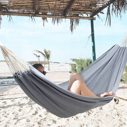 HAMAK OGRODOWY TURYSTYCZNY BOHO MOCNY DWUOSOBOWY 150x275cm 240kg + na Arena.pl