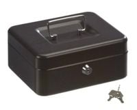 KASETKA METALOWA PIENIĄDZE KLUCZYKI MONETNICA