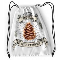 Plecak Dla Violetty Sportowy Szkolny Worek Torba Z Nadrukiem Ze Zdjęciem