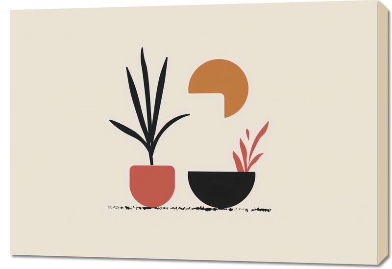 Obraz 100x70cm Domowy Ogród zdjęcie 1