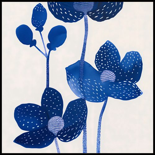 Plakat 80x80cm Nocne Kwiaty na Arena.pl