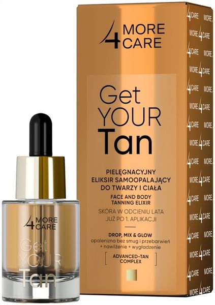MORE4CARE Get Your Tan! Samoopalacz twarz ciało zdjęcie 1
