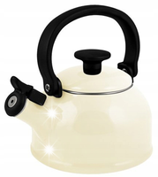 Czajnik emaliowany Forchetto Retro Cremoso 1.6l