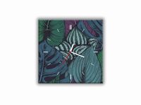 ZEGAR SZKLANY KWADRATOWY - Monstery