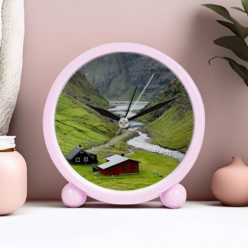 Różowy budzik z Twoim nadrukiem na Arena.pl