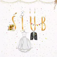 Karnet Kwadratowy Ślubny, Państwo Młodzi