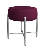 Taboret Pola noga metalowa szara MG02