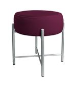 Taboret Pola noga metalowa szara MG02