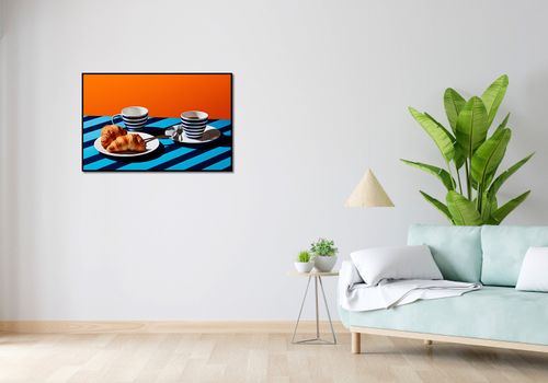 Plakat 91,5x60cm Croissanty na Arena.pl
