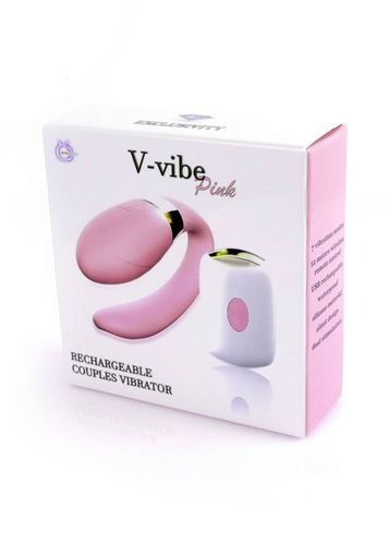 Wibrator Typu Podkówka Dla Obojga Partnerów - V-Vibe Pink Boss Series na Arena.pl