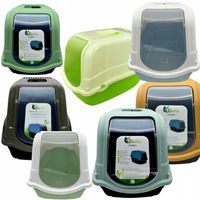 ROMEO Zamknięta Duża Kuweta dla Kota XL Kuweta Na żwirek dla kota z filtrem