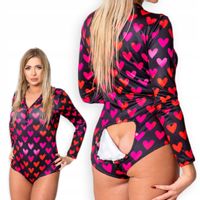 PIŻAMA DAMSKA Rozpinana z Klapką SERCA 205 r.L