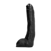 all black model 29 cm czarny, gładki anatomiczny kształt